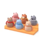 لیوان نی دار سیلیکونی اونلی بی بی only baby حجم 200 میلی لیتر - تصویر 5