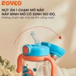 لیوان نی دار رووکو Rovvco مدل ربات 260 میلی لیتر - تصویر 5