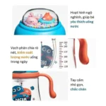 لیوان نی دار رووکو Rovvco مدل ربات 260 میلی لیتر - تصویر 7