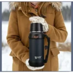 فلاسک لیوان دار کوهنوردی Amszm  استیل دوجداره سرد و گرم 1600میل - تصویر 2