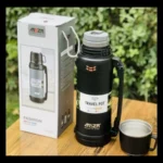 فلاسک لیوان دار کوهنوردی Amszm  استیل دوجداره سرد و گرم 1600میل - تصویر 3