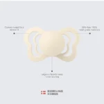 پستونک ارتودنسی بیبز Bibs مدل پروانه ای سایز 2 - تصویر 7