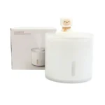 دستگاه بخور چراغدار سرد اتاق نوزاد هامیدیفایر Humidifier طرح خرس سفید حجم 250 میلی لیتر - تصویر 2