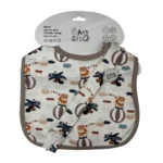 ست پیشبند و بند پستانک نوزاد بیبی سیسو baby siso