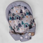 آغوشی سوئیسی الا Ela طرح دار  و ساده - تصویر 2