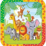 تشک بازی مخمل نی نی کالا NiniKala طرح حیوانات - تصویر 5