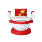 توالت فرنگی(قصری) کودک موزیکال سامیا تویز SamyaToys طرح زرافه - تصویر 3