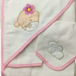 ست 5 تیکه حوله کارترز Carter's طرح خرس صورتی - تصویر 2