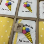 ست بیمارستانی 20 تیکه ژیکالا Zhikala طرح بستنی - تصویر 3