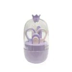 ست مانیکور 4 تیکه طرح تاج