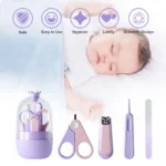 ست مانیکور 4 تیکه طرح تاج - تصویر 5