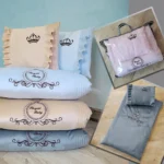 ست تشک و بالش چین دار نی نی سا Ninisa مدل رویال - تصویر 3