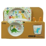 ست ظرف غذا بامبو 5 تیکه کوکو Coco