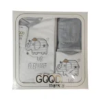 ست لباس نوزادی 5 تکه گود مارک GoodMark طرح آقای فیل