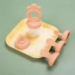 ست میوه خوری و مسواک سیلیکونی - تصویر 3