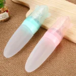 سرلاک خوری سیلیکونی چسبان رنگ صورتی و آبی طرح میکی - تصویر 7