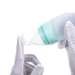 سرلاک خوری سیلیکونی چسبان رنگ صورتی و آبی طرح میکی - تصویر 5