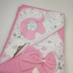 سرویس حوله دولا نی نی سا Ninisa طرح فیل - تصویر 6