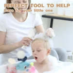 شانه سیلیکونی حمام کودک چیلدرن Children - تصویر 6