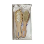 شانه برس 3 تیکه کودک کیدیلو Kidilo چوبی - تصویر 3