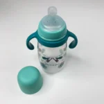 شیشه شیر دسته دار مامزی Momeasy حجم 450 میلی لیتر طرح دار - تصویر 4