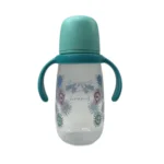 شیشه شیر دسته دار مامزی Momeasy حجم 450 میلی لیتر طرح دار - تصویر 3