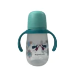 شیشه شیر دسته دار مامزی Momeasy حجم 360 میلی لیتر طرح دار - تصویر 2