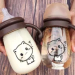 شیشه شیر گیاهی دسته دار دودانر Dudaner  حجم 240 میلی لیتر - تصویر 6