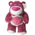 عروسک خرس مهربون رنگ زرشکی