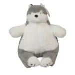 عروسک سگ هاسکی چاقالو