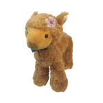 عروسک دخترانه لاما رنگ قهوه ای - تصویر 3