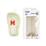 لیف اسفنجی گیاهی نوزاد بی بی کرون BabyCrown طرح پا