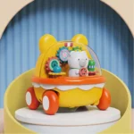 ماشین اسباب بازی کودک چرخ دنده ای طرح خرس - تصویر 3