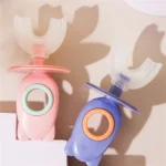 مسواک چرخشی یو شکل جعبه دار - تصویر 4