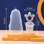 میوه خوری نوزاد مدل دسته پنجه سبز و آبی - تصویر 5