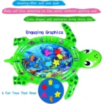 واترمت (تشک بازی) کودک طرح لاکپشت سبز و آبی - تصویر 4