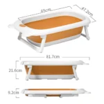 وان حمام تاشو نوزاد طرح گربه نارنجی - تصویر 4