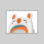 وان حمام تاشو نوزاد طرح گربه نارنجی - تصویر 9