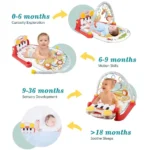 پارک بازی بلوتوثی موزیکال هانگر Huanger طرح حیوانات - تصویر 3