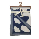 پتو دور پیچ کودک ریز بافت طرح ستاره