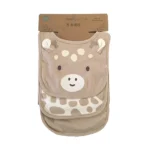 پیش بند حوله ای 3بیبس 3Bibs  طرح گاو قهوه ای