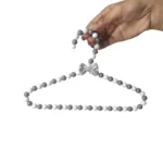 چوب لباسی نوزاد طرح مروارید رنگی - تصویر 4