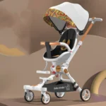 کالسکه کودک لاکچری مدل KS9525 - تصویر 2