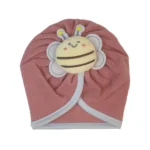 کلاه بافت کودک طرح زنبور - تصویر 4