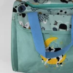 کیف لوازم کودک و مادر طرح گاو سایز کوچک - تصویر 3