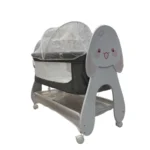 گهواره تخت برقی نوزاد طرح سگ قابل حمل - تصویر 3