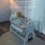 گهواره تخت برقی نوزاد طرح سگ قابل حمل - تصویر 2