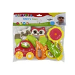 اسباب بازی جغجغه ای راتلز Rattles ذرت 6 تکه