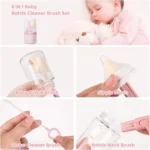 استند شیشه شور  باتل براش Bottle Brush چند تیکه - تصویر 5