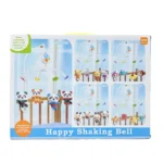 اویز گهواره هپی شیکینگ بل Happy Shaking Bell طرح راکون - تصویر 2